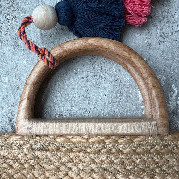 Shiraleah Jute woven bag - Picture 6 of 6